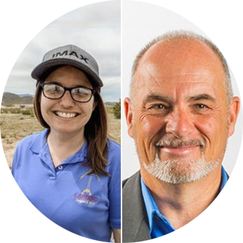 Leslie Cunkelman and Sonny Giroux