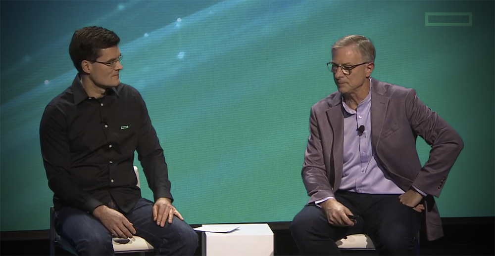 Mark Adams at the HPE Discover Conference