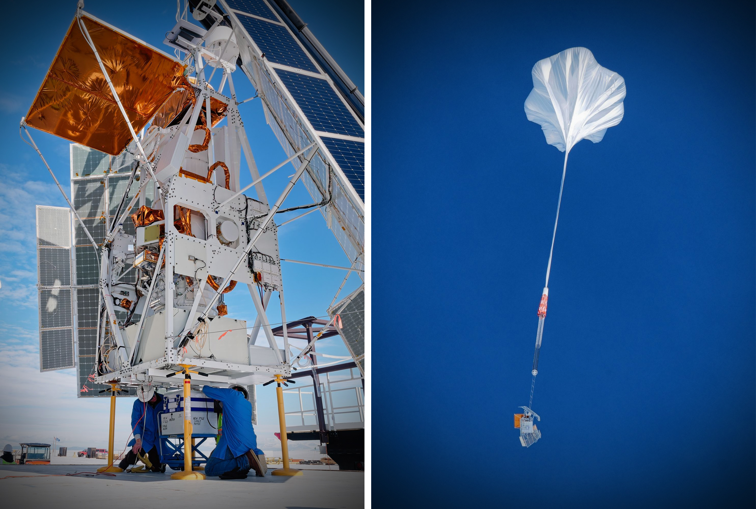 Sounding rockets (Images provided by Peraton)