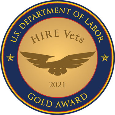 HIRE Vets Gold Medallion